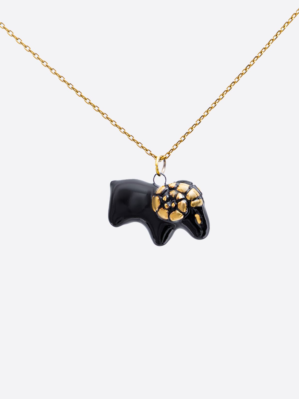 Handmade ceramic pendant