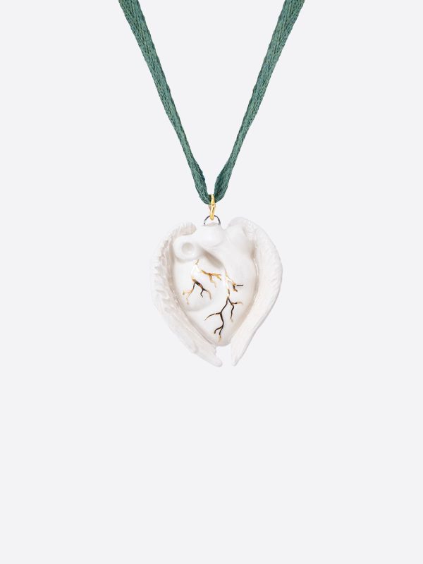 Heart Ceramic Pendant